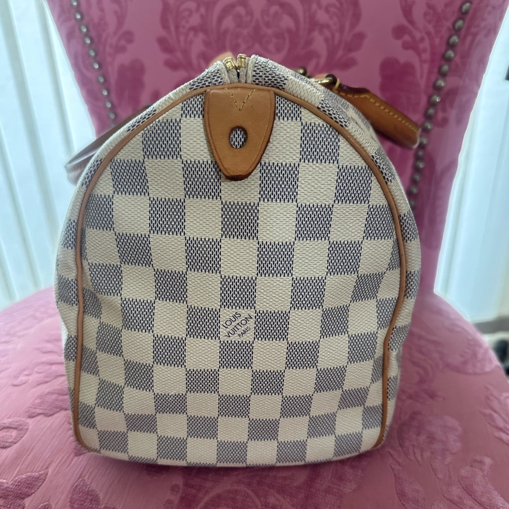 Louis Vuitton Speedy 30 Damier Azur - Picture 13 of 17